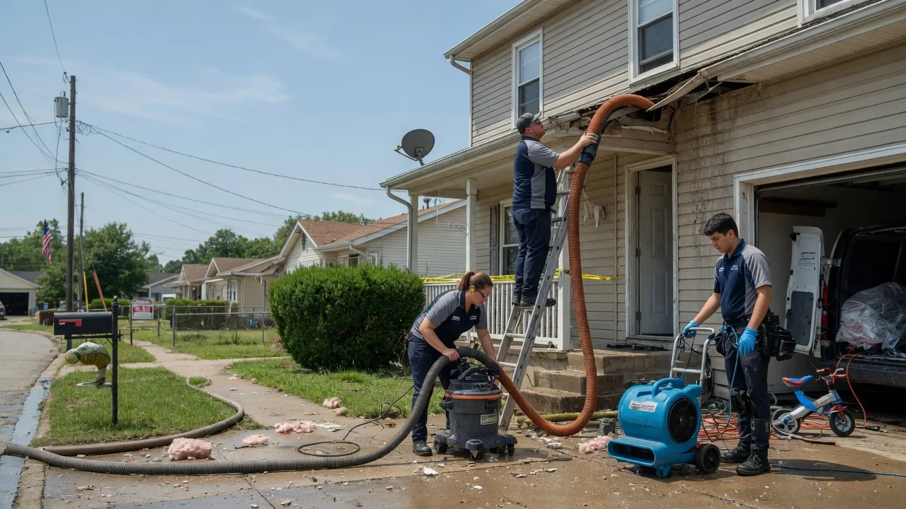Water Damage Restoration in Spencerville, OK near me